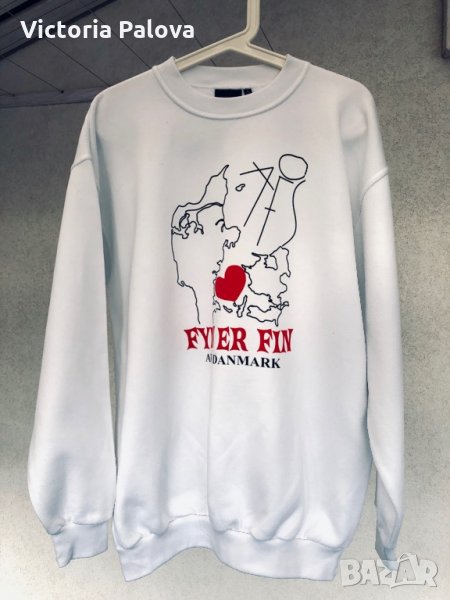 Прекрасна ватирана блуза/ суитчър, снимка 1