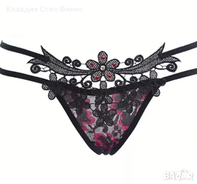 Красива прашка украсена с камъчета, снимка 1