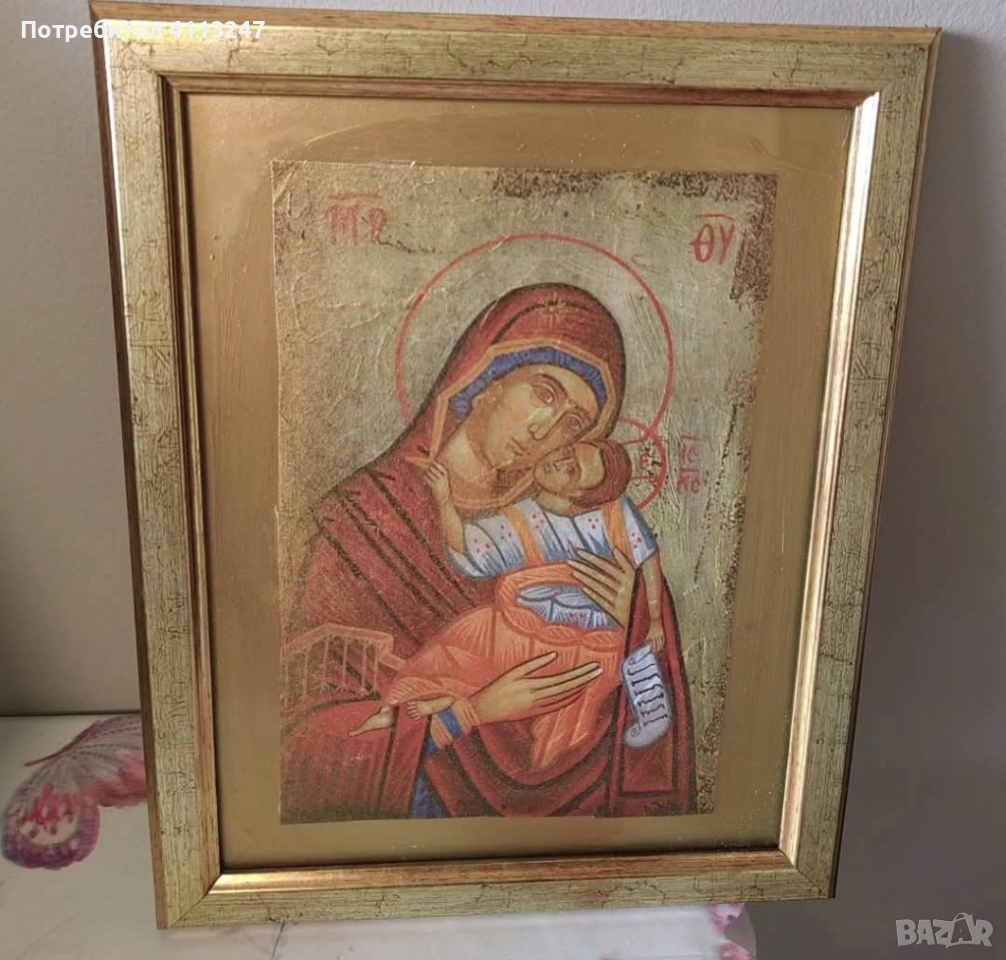 Икона декупаж , снимка 1
