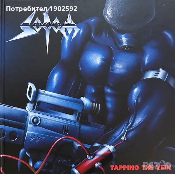  Sodom ‎– Tapping The Vein NOISE118TLP Deluxe Edition, Limited Edition, Super Deluxe Bookpack, снимка 1