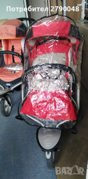 2броя Детска количка триколка CHICCO Trio S3, снимка 1