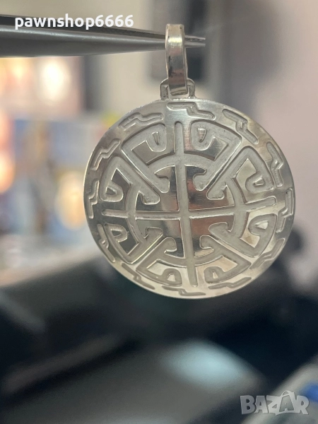 Сребърен медальон 925, снимка 1