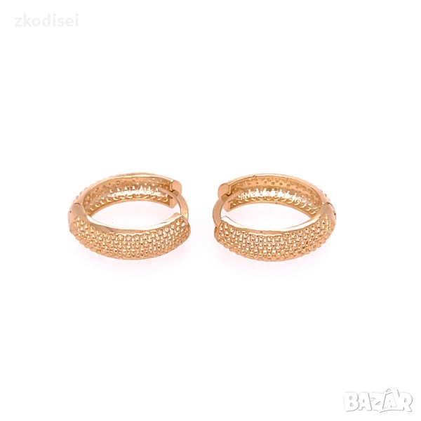 Златни обеци 2,36гр. 14кр. проба:585 модел:34422-3, снимка 1