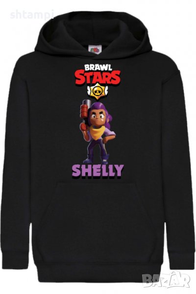 Детски Суитчър/Суитшърт Shelly 2,Brawl Stars,Игра,Подарък,Изненада,Забавление,Рожден Ден, снимка 1