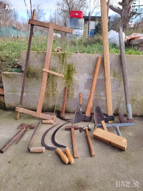 Продавам стари и неизползвани инструменти за двора и градината, снимка 1