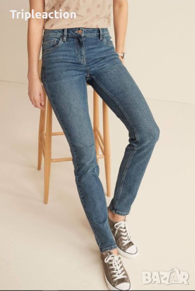 NEXT Skinny Mid Rise, дамски дънки, 50 EUR /XXL/ еластични, снимка 1