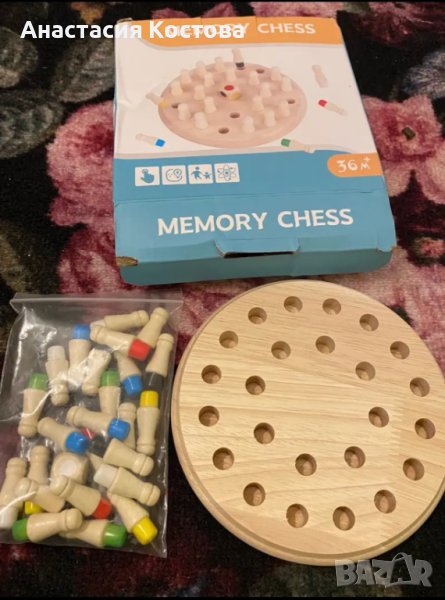 Монтесори игра за памет , снимка 1
