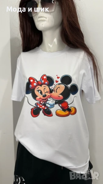 Тениска с апликация , снимка 1