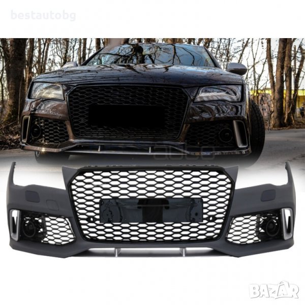 Предна броня тип RS за Audi A7 4G (2010-2014), снимка 1