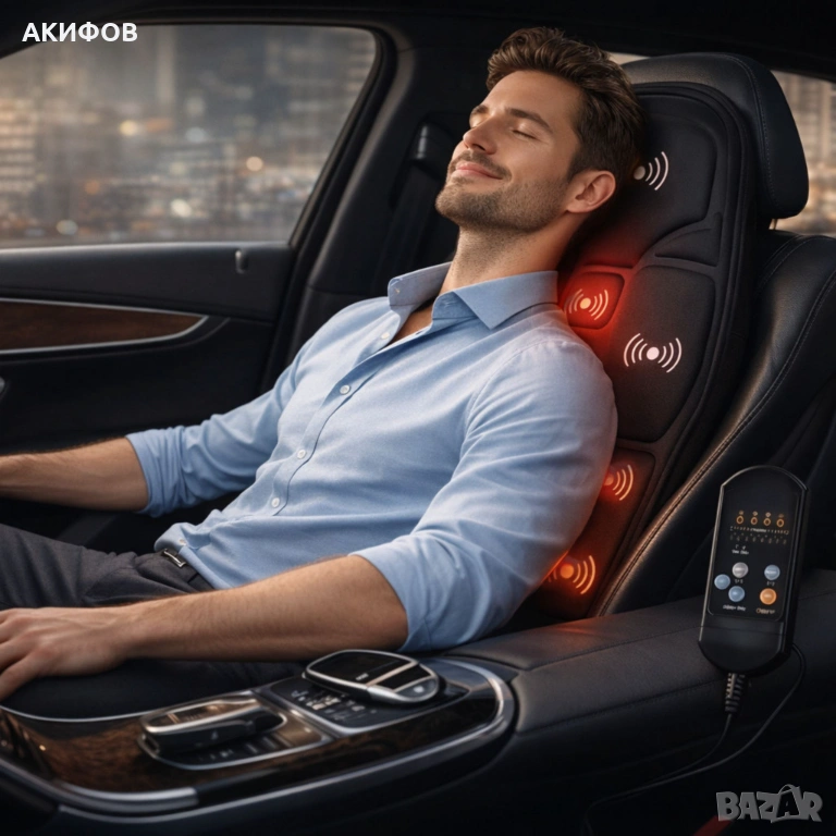 седалка с подгряване – комфорт и облекчение за тяло, което е уморено от седене, снимка 1