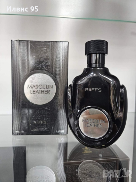 Мъжки парфюм Masculin Leather RiiFFS Eau De Parfum, снимка 1