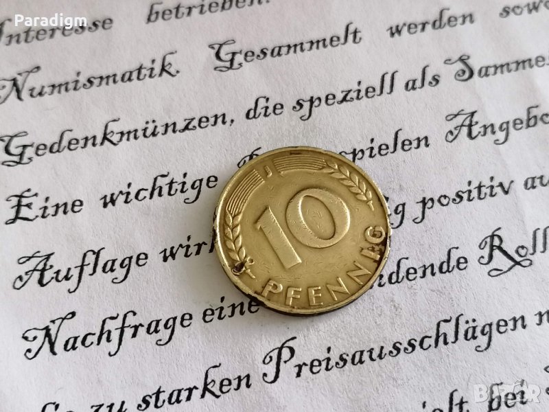 Монета - Германия - 10 пфенига | 1949г.; серия J, снимка 1