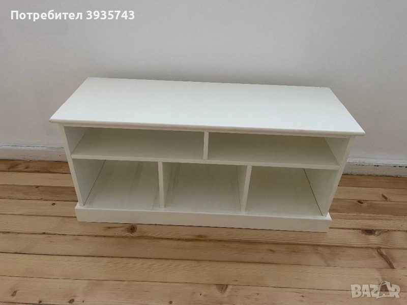 ТВ шкаф - секция маса скрин масивно дърво, снимка 1