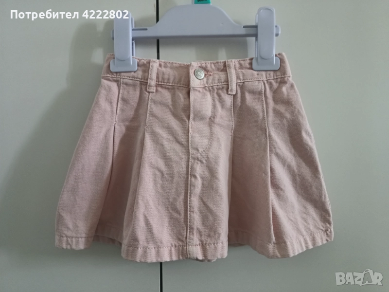 Детска дънкова пола Zara, снимка 1