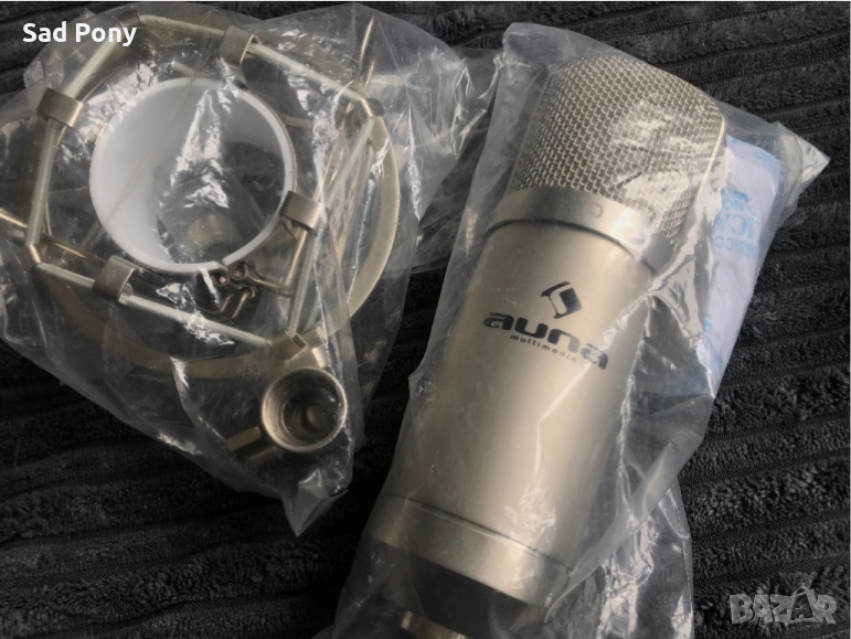 Auna Gold Diaphragm Condenser микрофон, снимка 1