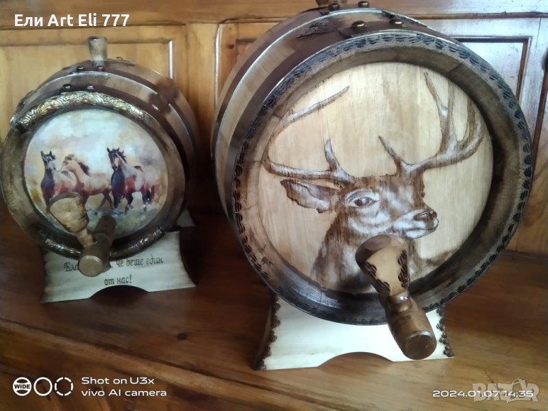 дъбово буре 10л, снимка 1