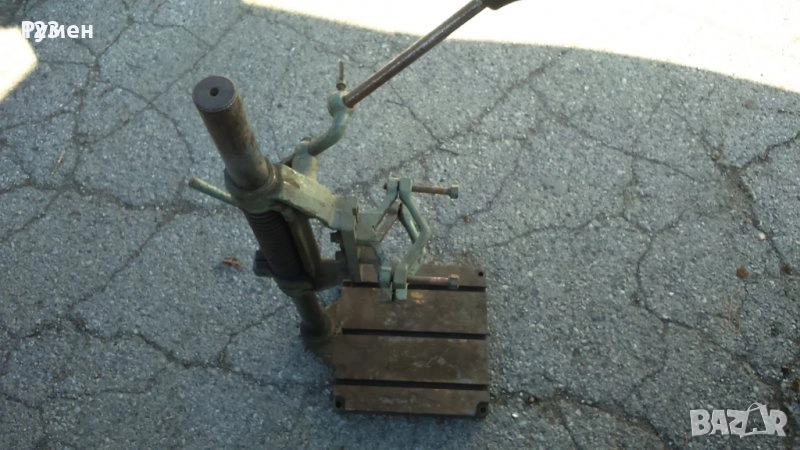 Голяма масивна стойка за бормашина, снимка 1