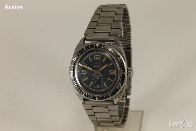 1960's PAX Френски Дйвърски Часовник , снимка 1