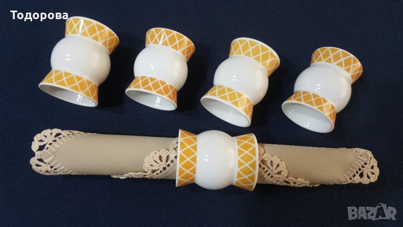 Порцеланови салфетници, снимка 1