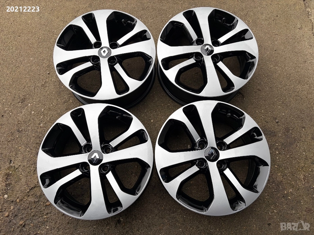 4 броя алуминиеви джанти за Renault Clio 16, снимка 1