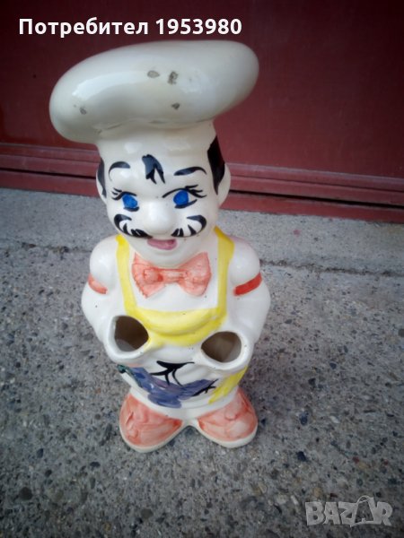 Стара стойка за готварски прибори, снимка 1