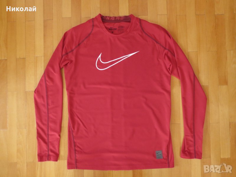 Nike Pro Older Boys' Long-Sleeve Training Top, снимка 1