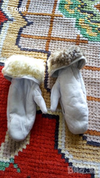 Зимни ръкавици от истинска кожа, снимка 1