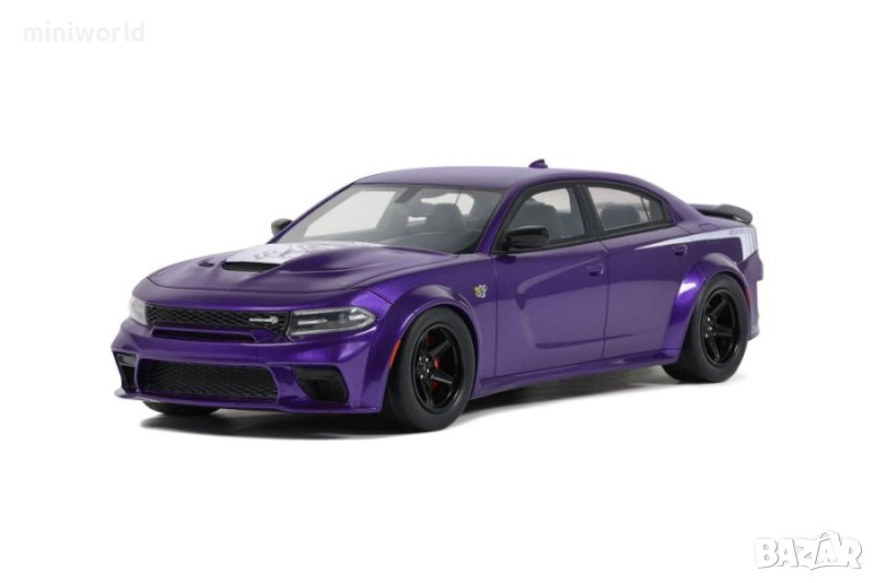 DODGE CHARGER SUPER BEE 2023 - мащаб 1:18 на GT SPIRIT смолен модел нов в кутия, снимка 1