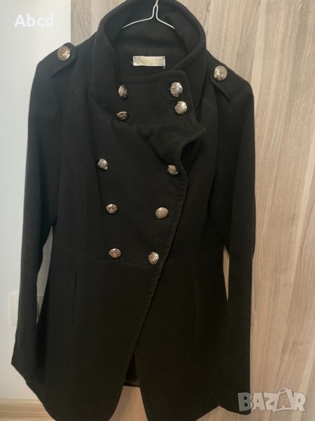Дамско черно палто Versace , снимка 1