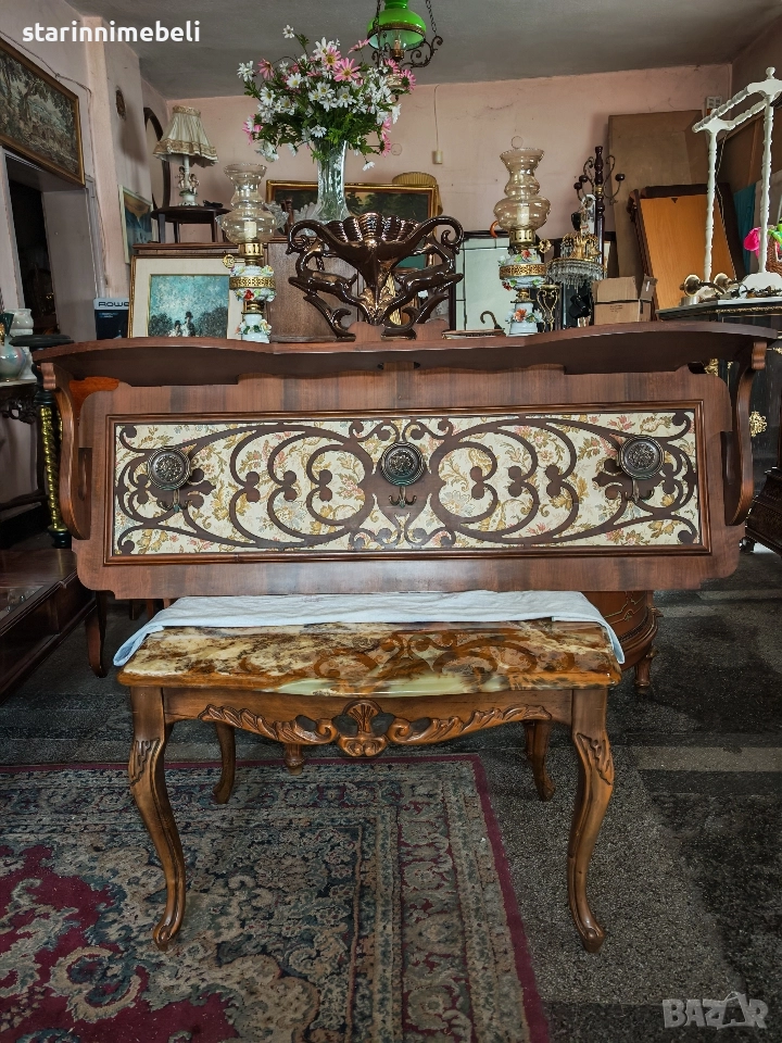 Дървена закачалка за стена , снимка 1