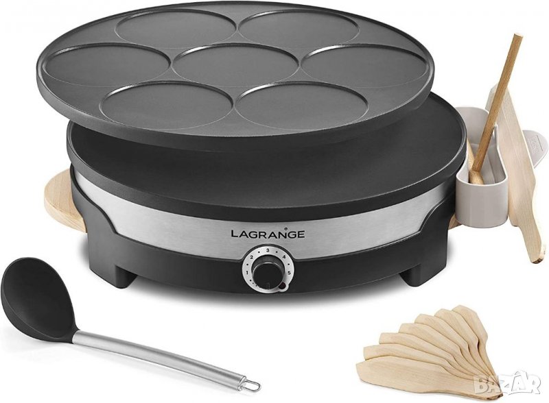 Уред за палачинки Lagrange Crepe Pan, 1500 W, снимка 1