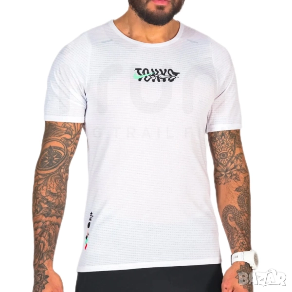 Мъжка тениска Nike Rise 365 Tokyo | S размер, снимка 1