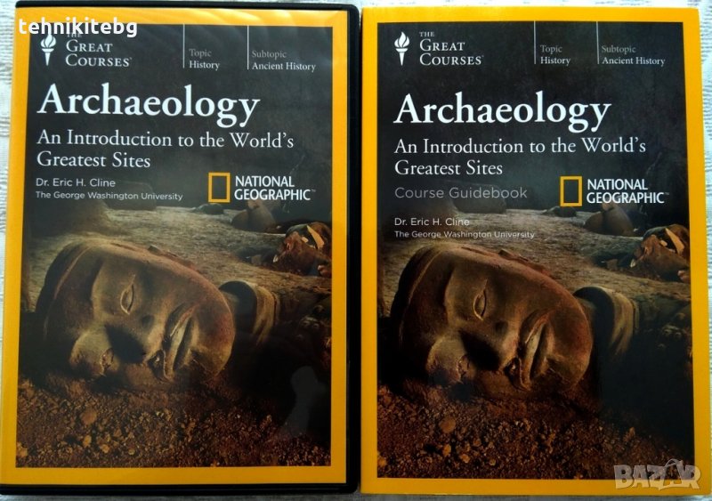 Archaeology: An Introduction to the World's Greatest Sites DVD - курс на National Geographic, снимка 1