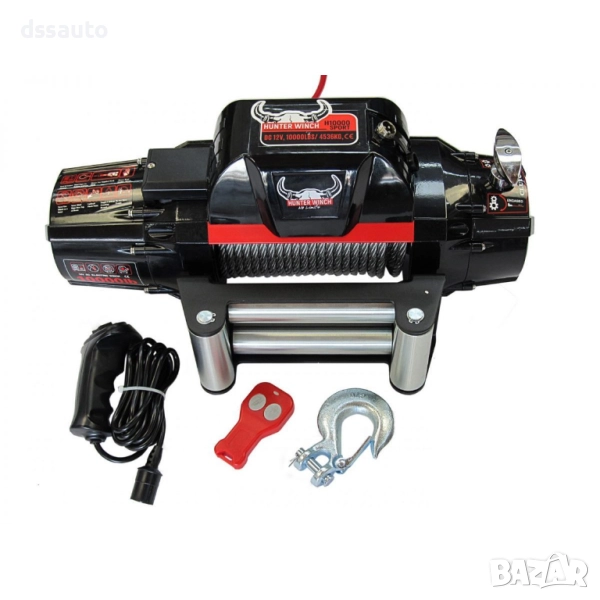 Лебедка HUNTER WINCH H10000 SPORT 12V 10000lbs, снимка 1