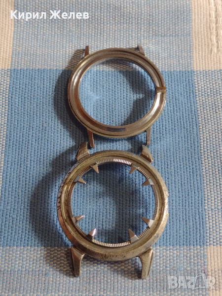 Две каси без стъкло за ръчен часовник за части колекция 43698, снимка 1
