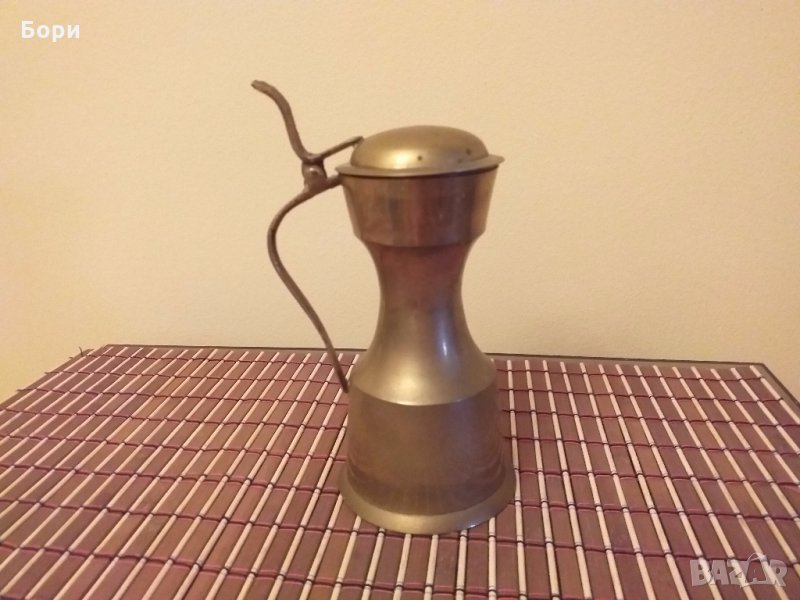 Месингова кана с капак Германия, снимка 1