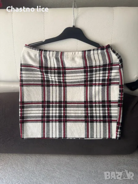 Къса карирана пола, снимка 1