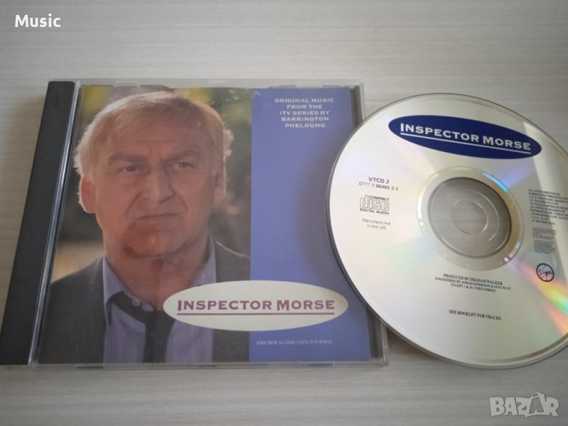 Barrington Pheloung ‎– Inspector Morse (Original Music From The ITV Series) - оригинален диск, снимка 1