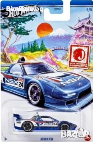 Колекционерска количка Hot Wheels Acura NSX, снимка 1