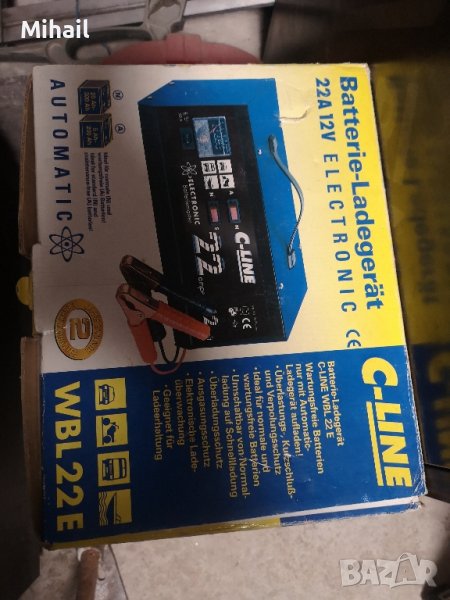 Зарядно за акумулатор c-line wbl22e, снимка 1