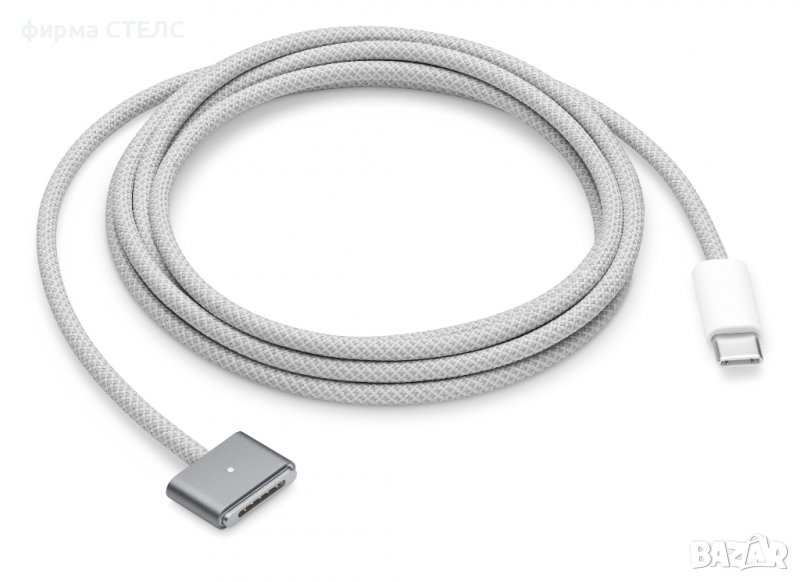 Кабел USB C Magsafe 3 съвместим с Macbook Air Pro 30W 61W 87W 96W, снимка 1