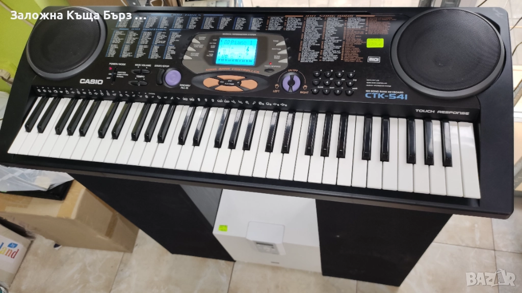 Синтезатор / Клавир CASIO CTK-541 . В добро състояние !!!, снимка 1