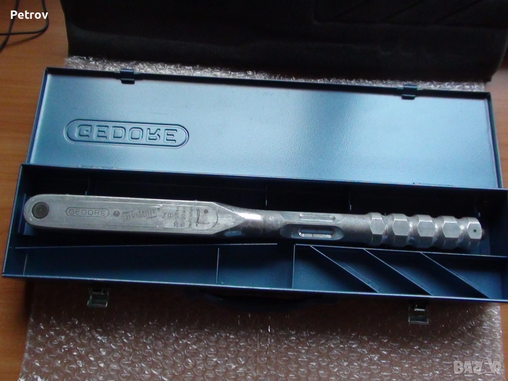 GEDORE - RAHSOL - DREMOMETER - Typ B - MADE IN GERMANY - 1/2" PROFI Динамометричен Ключ 20 - 120 Nm , снимка 1