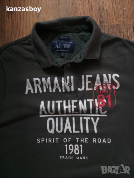 armani jeans - страхотна мъжка тениска, снимка 1