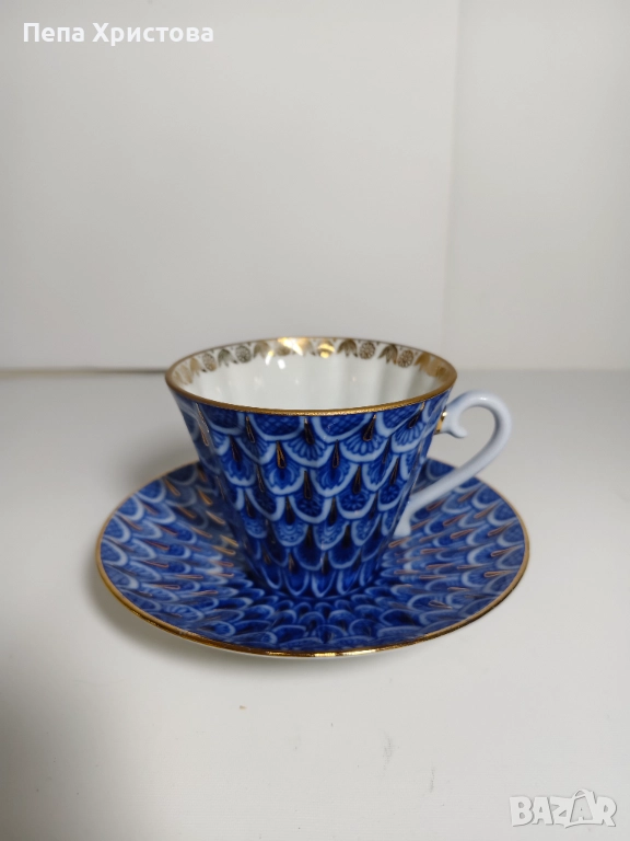 Чаша за чай от ЛФЗ Ломоносов, снимка 1