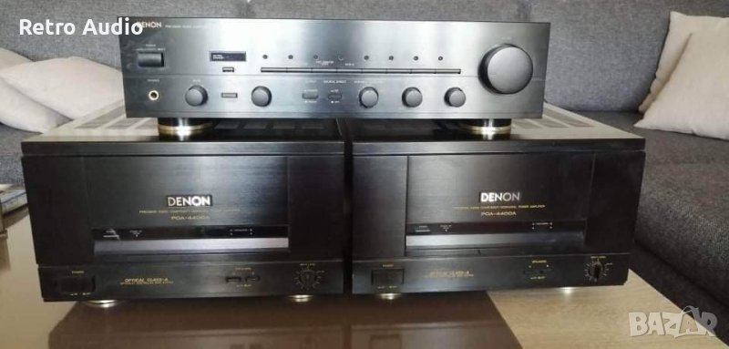 Denon POA 4400A,  Denon PRA 1500 моноблокове и предусилвател, снимка 1