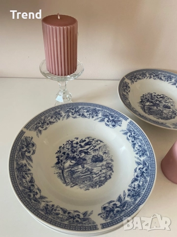 Порцеланови чинии, снимка 3 - Чинии - 52799188