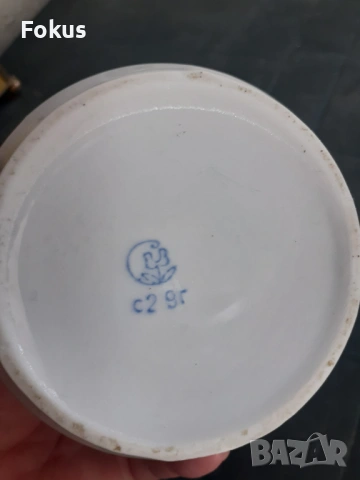 Захарница - руски порцелан, снимка 6 - Антикварни и старинни предмети - 53281056