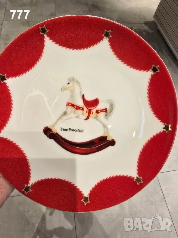 коледни чинии 19 см