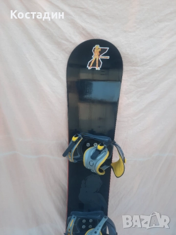 Сноуборд Nitro Black Widow 154см. с автомати , снимка 2 - Зимни спортове - 52442396